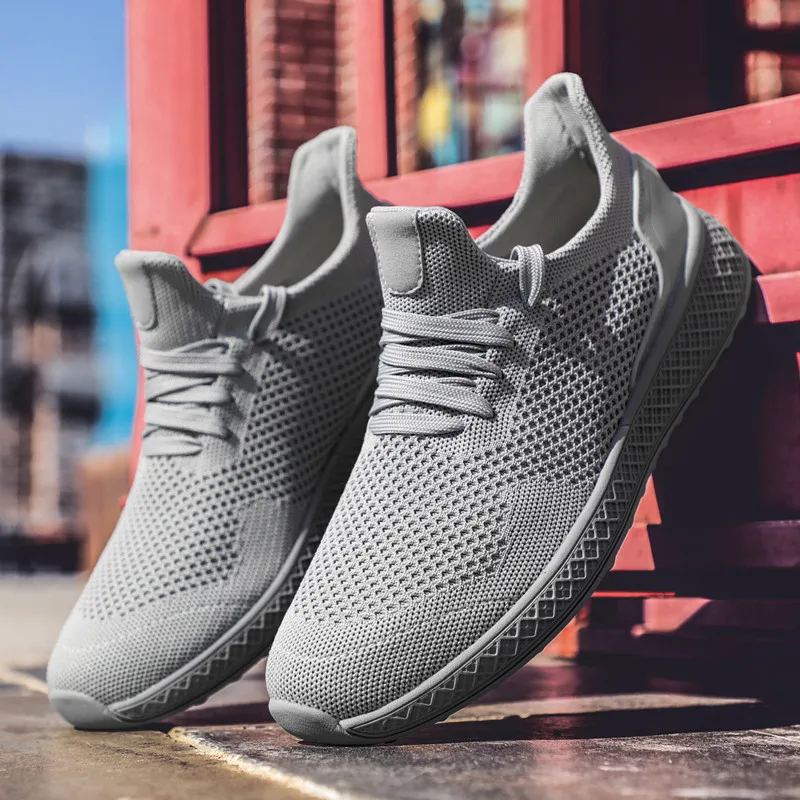 

Men's Running Shoes Jogging Sports Shoes Ultra Light Weight Outdoor Fitness Summer Breathable Training Comfortable Male Sneaker