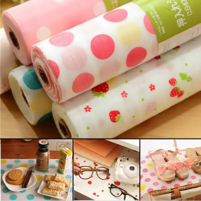 300x30cm Polka Dots Shelf Contact Paper Cabinet Drawer Liner Kitchen 300x30cm Polka Dots Shelf Contact Paper Cabinet Drawer Liner Kitchen Table Mat