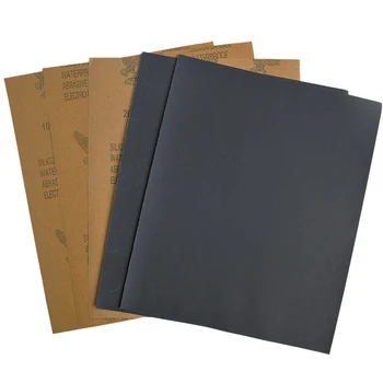 

5pcs Superfine Sandpaper Brushed Water Sanding Paper Polishing Grinding Tools Grit 60 80 120 240 1000 2000 Abrasive Paper