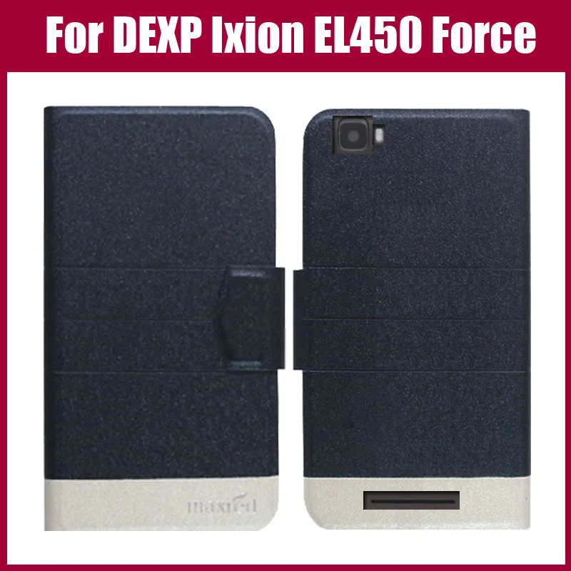 Горячая распродажа! DEXP чехол для Ixion EL450 Force Новое поступление 5 цветов модный флип