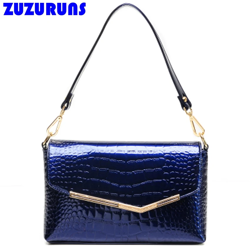 

fashion embossed patent shoulder bag messenger bags 12206