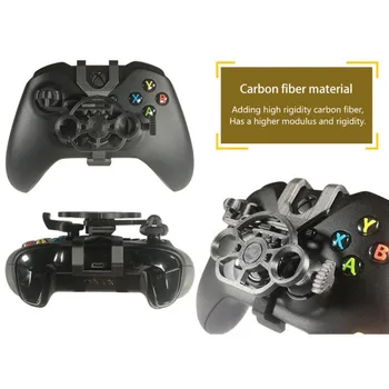 

Gaming Racing Wheel Pubg Mobile Joystick 3D Mini Steering Wheel Case Add on for Xbox One X / Xbox One S / Elite Controller