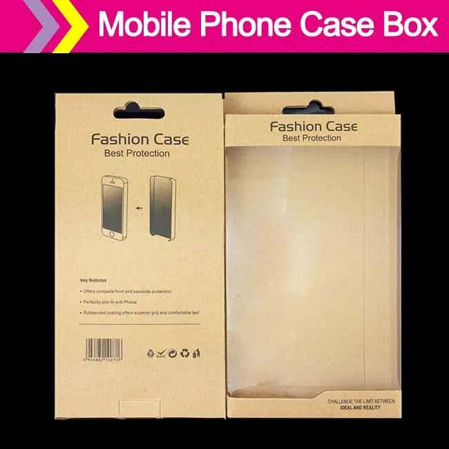 Good quanlity small folding gift box, Cheap mobile phone case packaging