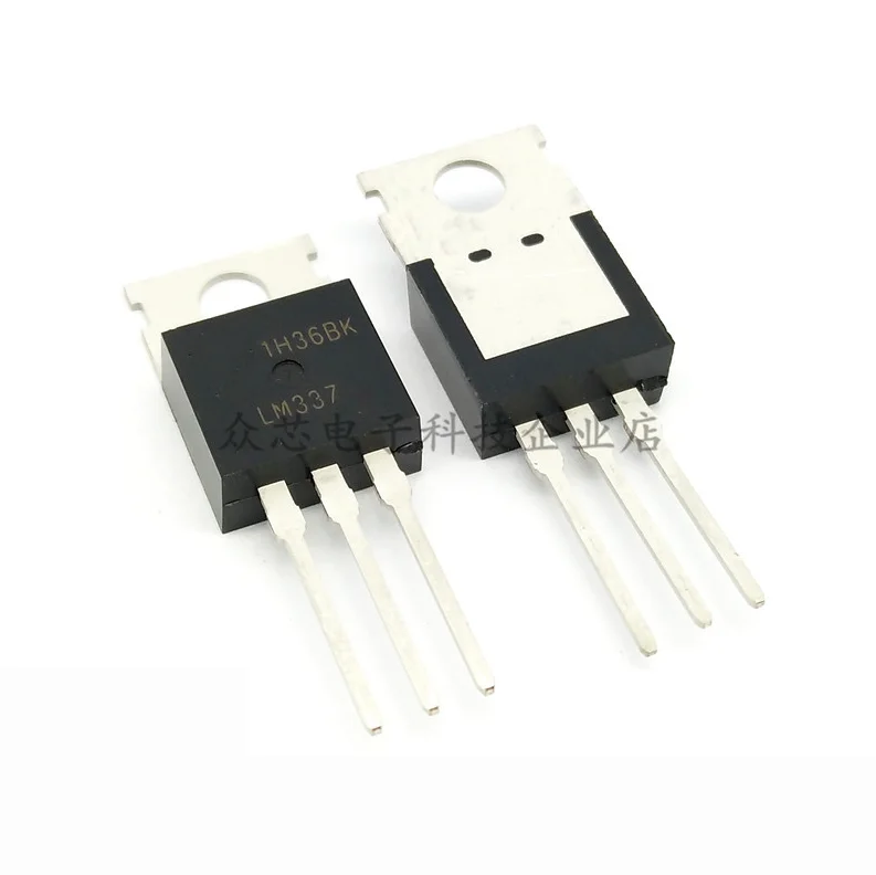 10PCS LM337T LM337 TO 220 three terminal voltage regulator tube step ...