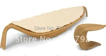 

Hot sale SG-12012C Elegant black rattan deck chair furniture