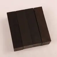 עץ ידית סכין DIY ידית בלקווד אפריקאי חומר חוסם Dalbergia melanoxylon עץ בגדלים שונים (3)