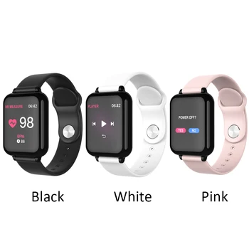

B57C Smart Watch IPS Screen Smartwatch Smart Bracelet BT4.0 IP67 Waterproof Remote Camera Wristwatch for iOS / Android