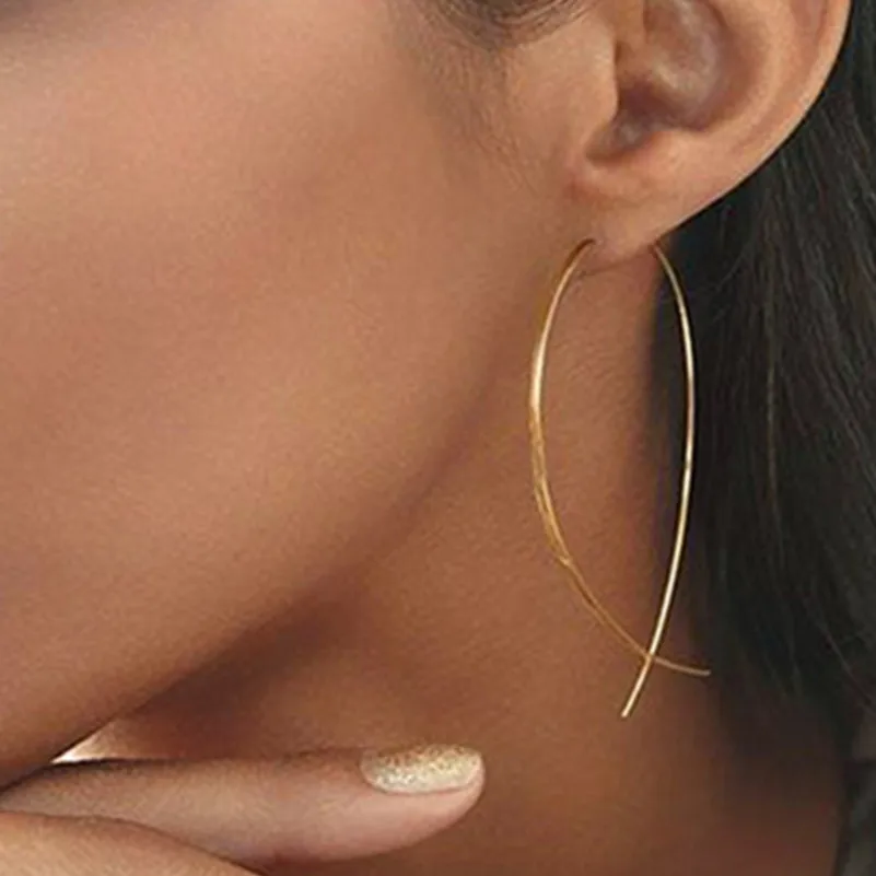 Women's Awesome Fish Shaped Handmade Earrings Model 1