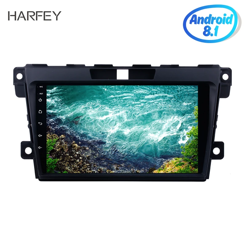 

Harfey 9" Android 8.1 2 Din Radio for 2007-2014 MAZDA CX-7 car multimedia player GPS Navigation Bluetooth with SD 1080P Video