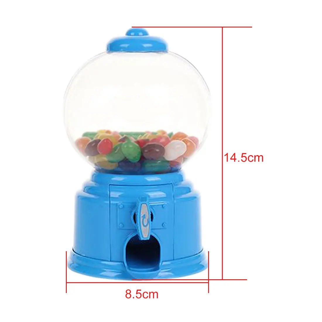 Мини-машина для конфет креативные милые сладости пузырьки Gumball диспенсер для монет детский игрушечный ящик для хранения закусок креативные милые Сладости