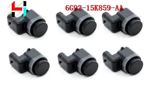 6PCS New PDC Parking Sensor Parking Radar For Mondeo S-MAX 06-2011 6G92-15K859-EC 6G92-15K859-AA