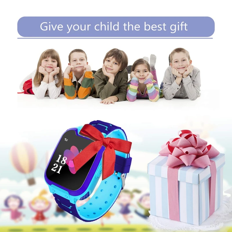  Multi-funktion Wasserdicht Kinder Aufruf Smart Uhr Anti-verloren GPS Positioning SOS Kinder Smartwa