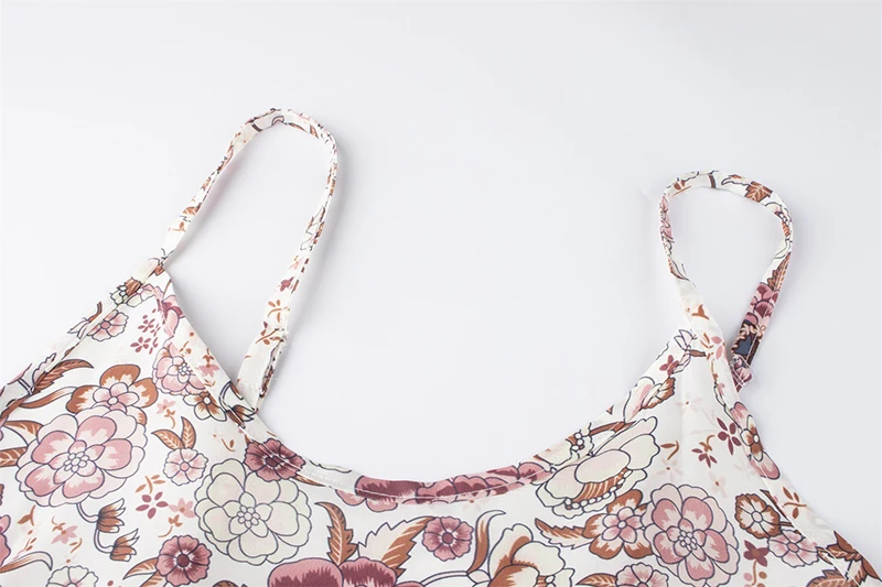 Forefair Bohemian Summer Dress Sexy Mini (17)