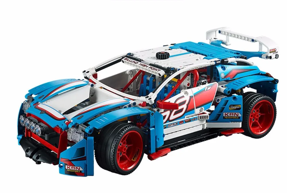 

Bela 10826 Technic Rally Car 2 IN 1 Building Blocks Toys Compatible With Legoings 42077 Gift For Children