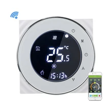 Wi-Fi термостат контроль отрицательный ЖК-экран Программирование термостат для бойлера контроль температуры отопления Лер NTC датчик 3A