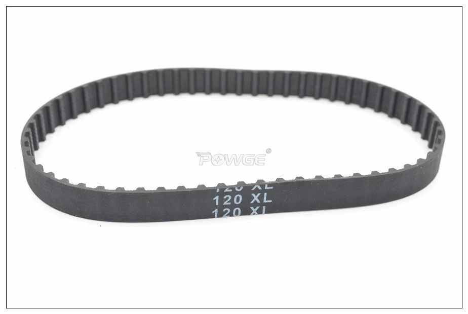 120XL031 Timing Belt 60 Teeth Cogged Black Rubber Toothed Belt 0.3125 Wide NEW 