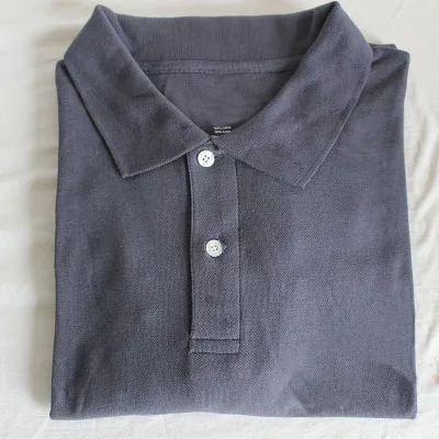 FAISIENS Men10XL 12XL однотонные рубашки короткий рукав отложной воротник плюс размер большой 8XL 9XL черный синий хлопок классическая простая рубашка - Цвет: Dark Gray