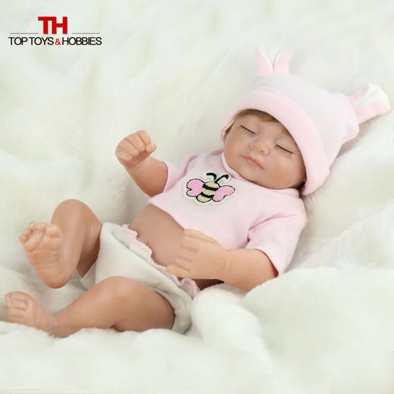 Buy DOLL 28cm Sleeping Baby Doll Reborn Full Body