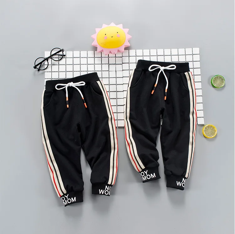 2018 Baby Boy Pants Baby Boy Trousers Newborn Infant Soft Sports Deisgn