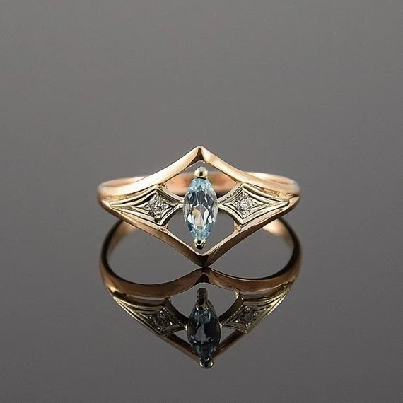 

New Women's Geometric Engagement Ring Jewelry Size 6-10