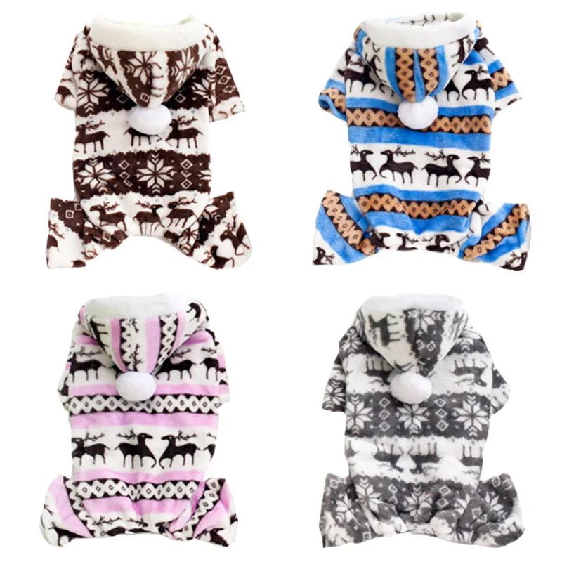 

Winter Dog Clothes Flannel Clothing For Dogs Puppy Costume Winter Soft Dog Pet Clothes For Small Medium Dogs Coat Chihuahua Cat