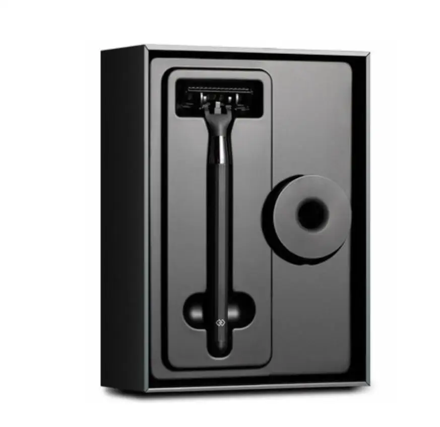 Najtaniej Xiaomi mijia Men Razor shaver manual niemiecki import głowica goląca z magnesem wymień zestaw klipsów opcjonalnie bezpłatny statek