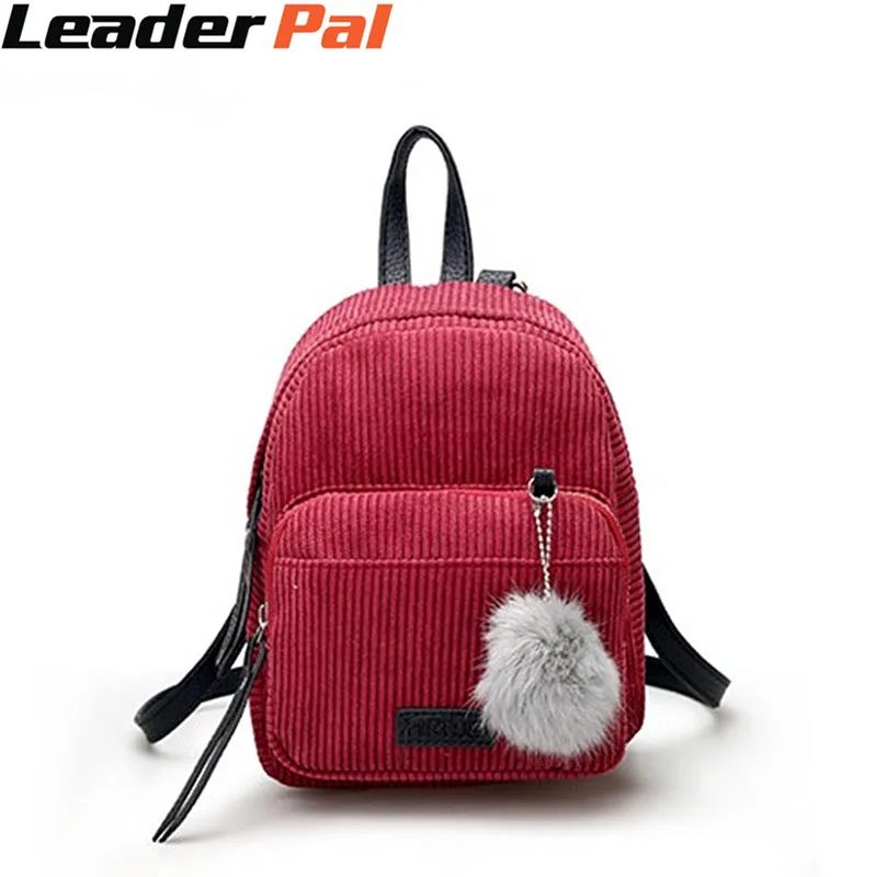Women Casual Travel Backpack For Teenagers Girls Mini Canvas Backpacks