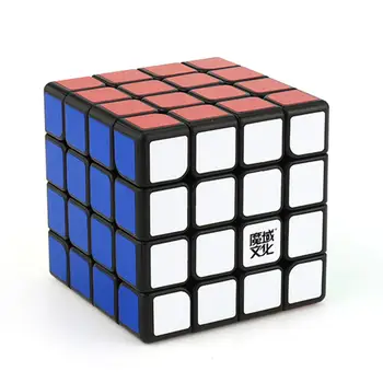 

2019 New Arrivals YJ Aosu GTS M 4x4x4 Magic Cube Magnetic Version Speedcubing Puzzle Toy for Competition - Black