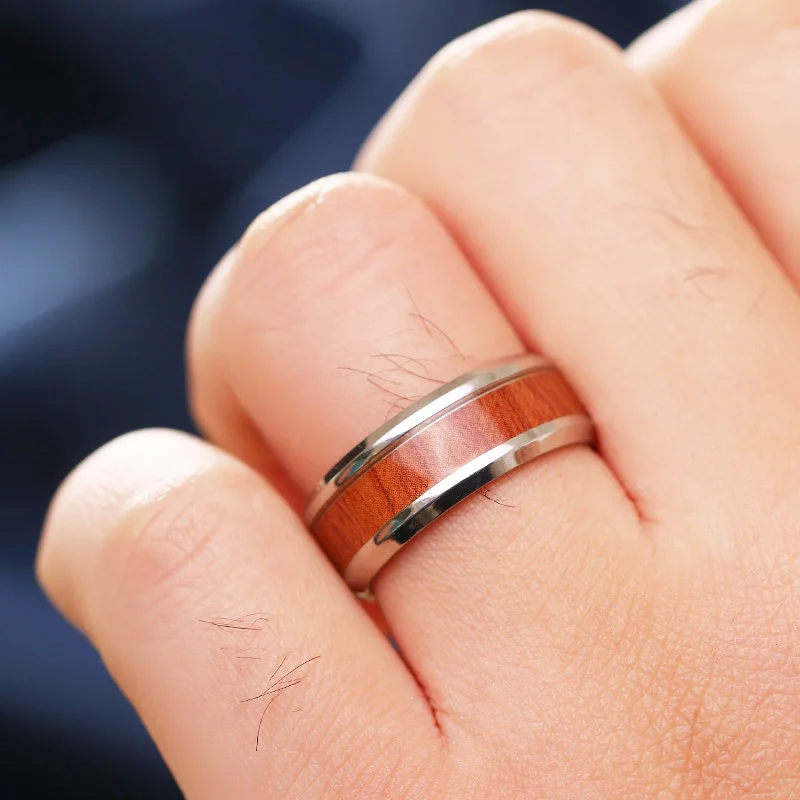 Woiwoi Stainless Steel Rings Nordic Vikings Runes Amulet Yggdrasil steel jewelry wood circle Ring | Украшения и аксессуары