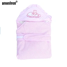 Горячая, детское одеяло для новорожденных мальчиков и девочек, спальный мешок с мультяшным медведем, Новое поступление одеял