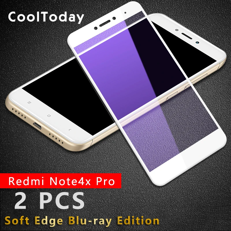 Защитное стекло IIRROONN с полным покрытием для Xiaomi Redmi Note 4x 4XPro закаленное 4X note pro