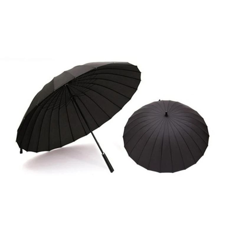 

24 bone low-key luxury ultra-solid color hand-stitching process making super steel can lid umbrella cover sun umbrella #AM35