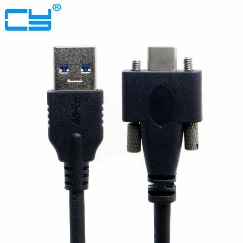 

Панельный кабель для передачи данных со штекером USB 1,2 и штекером USB 3.1 type c USB-c type-C с двумя винтами Стандартный панельный Тип USB 3,0