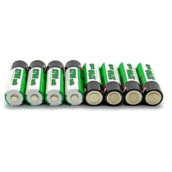 

Soshine 8Pcs 1.2v 2700mah AA Ni-MH Battery Protected Rechargeable with Battery Box