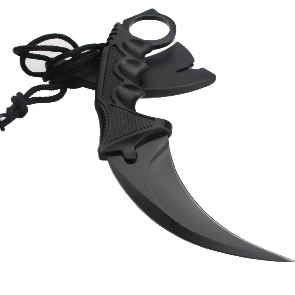 Karambit нож Тактический фиксированный нож с лезвием Faca Cuchillo De La Supervivencia Couteaux Lame Fixe CSGO Kelebek боевой нож