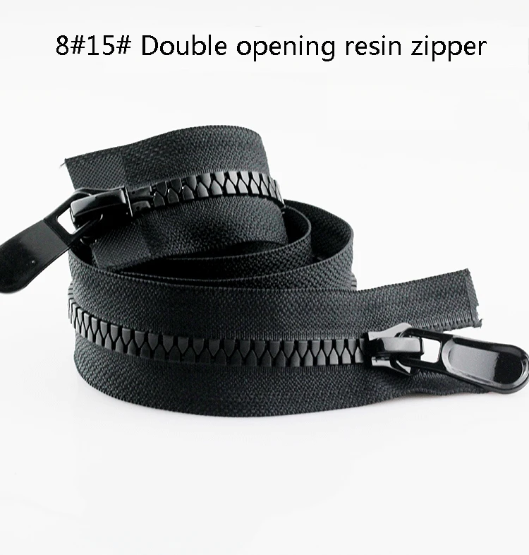 Meetee 8#15# пластиковые застежки-молнии открытый конец 70-150 см ...