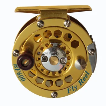 

Aluminum Fly Fishing Reel BF600--3/4# / Full Metal Ice Wheel / Raft Reel Wholesale Free Shipping