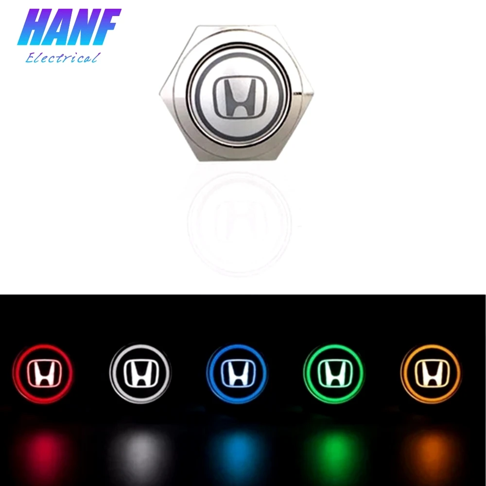 

1pcs 16mm 1NO1NC Self-lock Metal Push Button Switch with LED Light 3A/250V