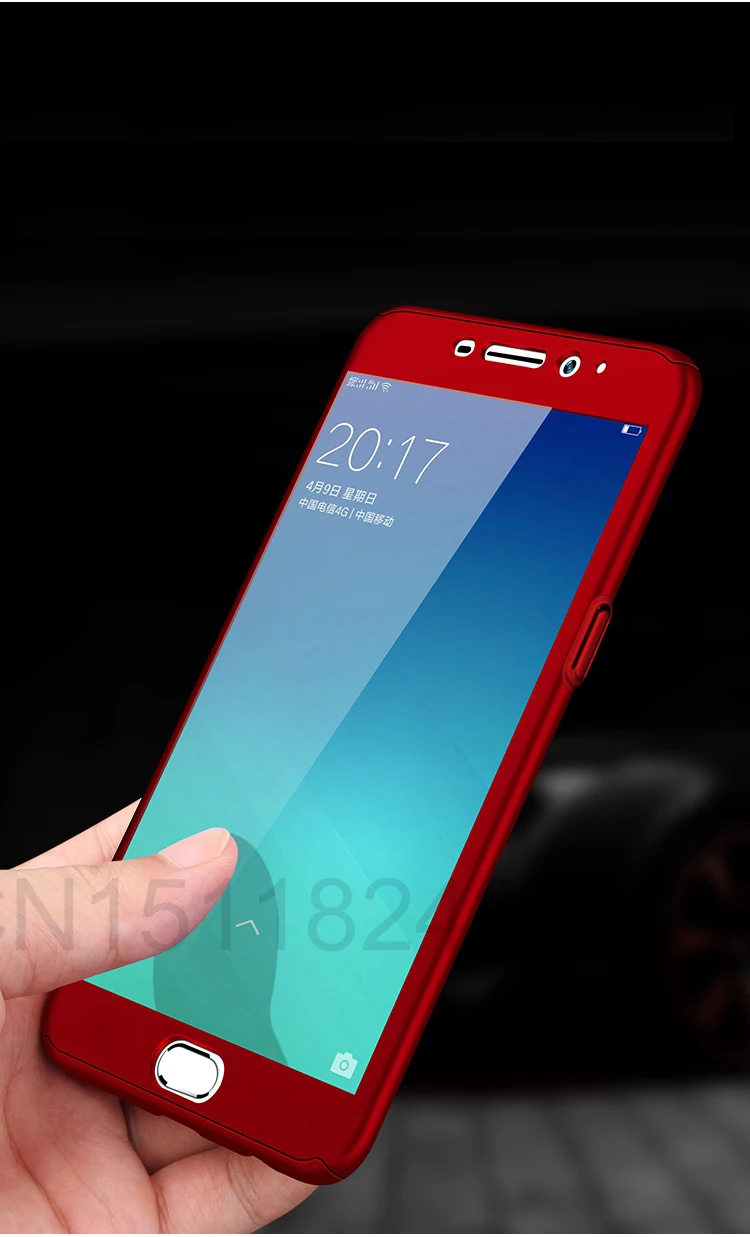 360 Full Case For Meizu Pro 7 Cases Hard PC Degree For Meizu  M6 Note M6 M5 Note  M6s Cover + Tempered Glass A7