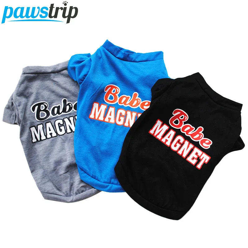 

pawstrip Spring Autumn Dog Coat Soft Cotton Puppy Clothes Small Dog Shirt Chihuahua Pomeranian Pet Clothing For Dogs XS-L