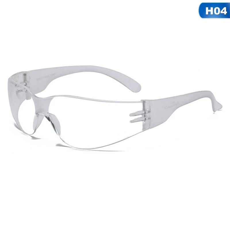 Защитные очки рабочие очки новые очки прозрачные дымчатые желтые линзы - Цвет: H04