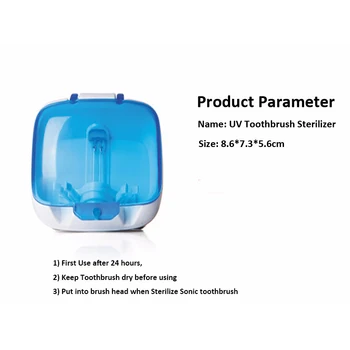 

HOT UV Toothbrush Sanitizer Wall-mounted Toothbrush Holder Stand UV Light Antibacteria Ultraviolet Disinfection Toothbrush Ra