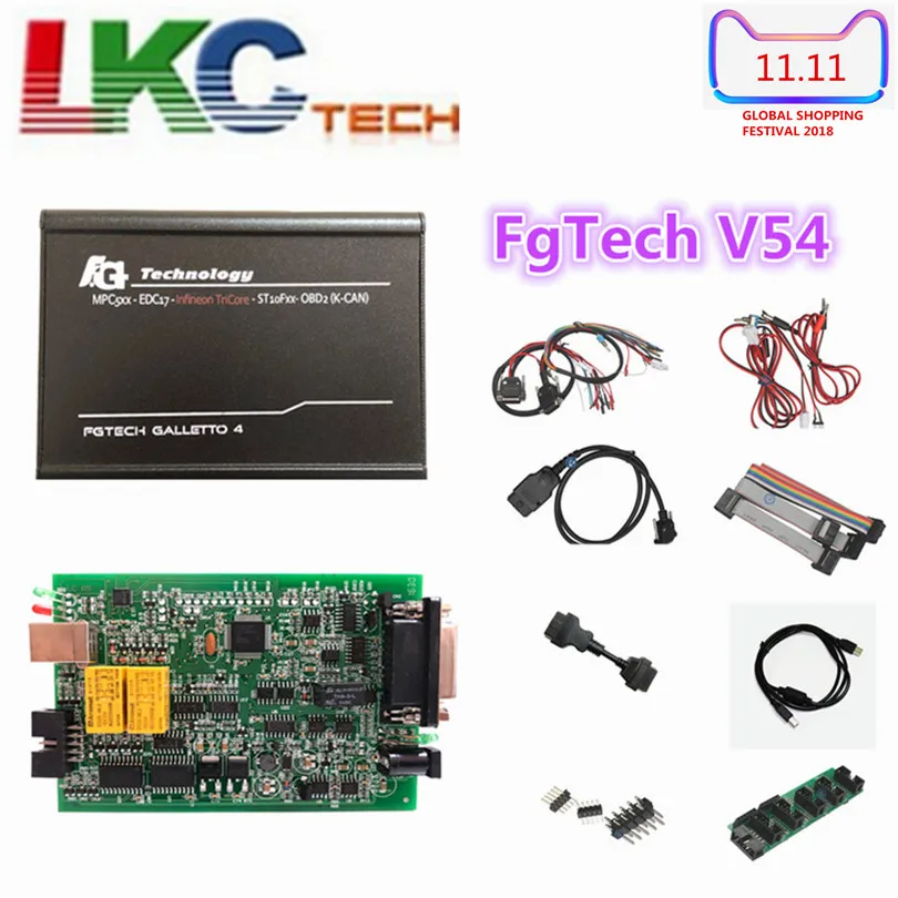 

2018 Best 0475 fgtech Galetto4 Master ECU Chip Tuning Tool FG Tech v54 BDM-TriCore DHL Free
