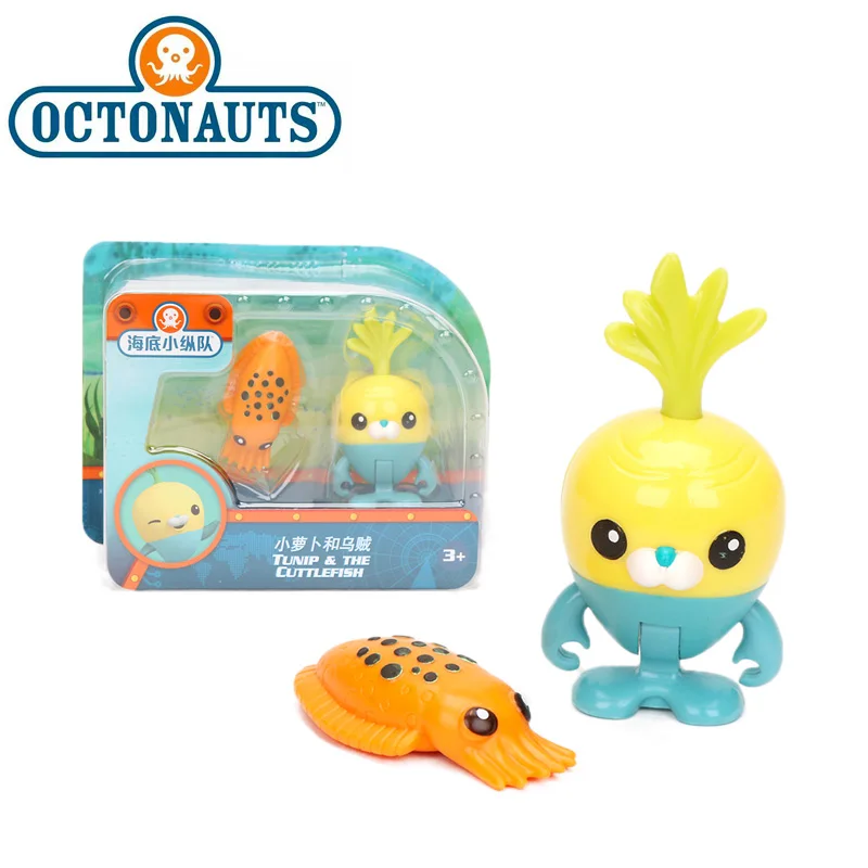 Набор из 2 игрушек Octonauts 5 7 см аксессуары для осьминога капитан Барнакл квазий