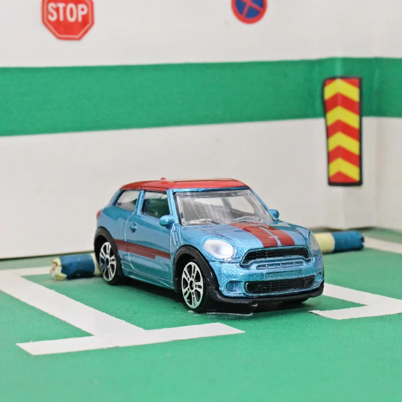 1: 64 Jiaye сплава Модель автомобиля BM мини Коллекция украшения для детских игрушек