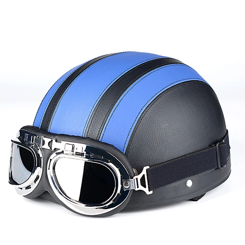 Летние мотоциклетные шлемы Vespa с открытым лицом защитные очки|scooter helmet|half helmetcasco