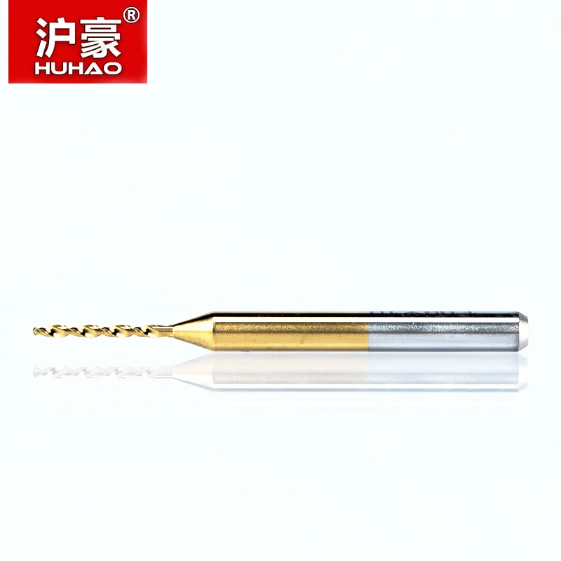 HUHAO 10 шт./лот Карбид с титановым покрытием PCB мини сверло 0 2 мм 1 Аксессуары для