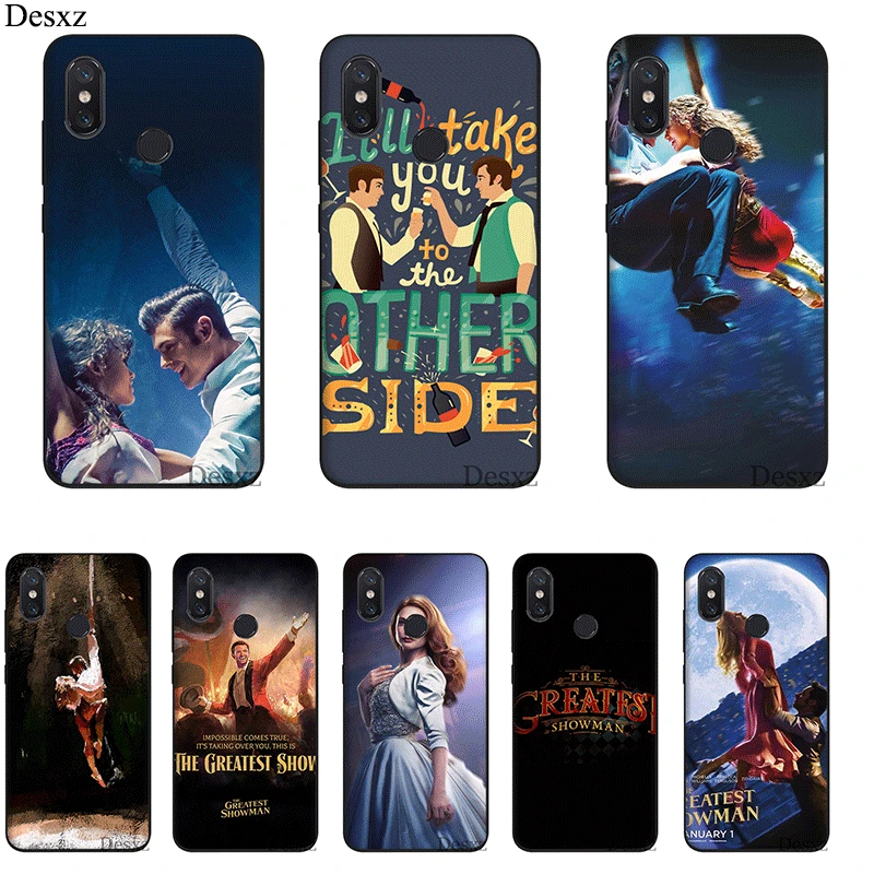 Мобильный чехол для телефона Xiaomi MiMAX3 6 8 9 10 SE A1 2 3 9T CC9 E Pro LiteSilicone Cover The Greatest Showman Bag Shell