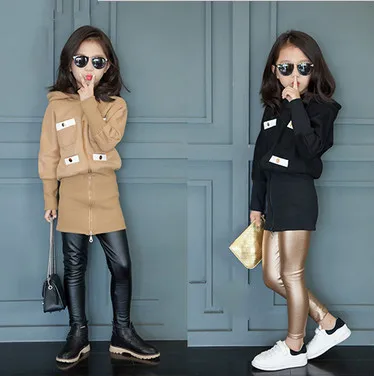 

New Winter Girls Bat Sleeve Dress Package Hip Screw Guard Dress toddler dress Kids Hoodies Fleece Toddler Dress,2-6Y