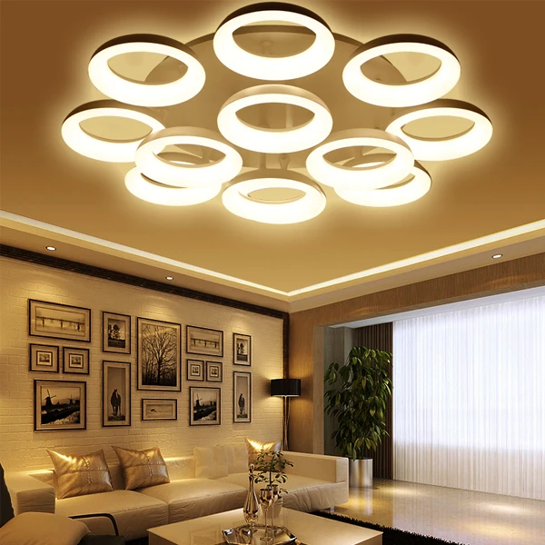 LED Moderne Deckenleuchten Deckenleuchte Fernbedienung Dimmbare ... LED Moderne Deckenleuchten Deckenleuchte Fernbedienung Dimmbare ...